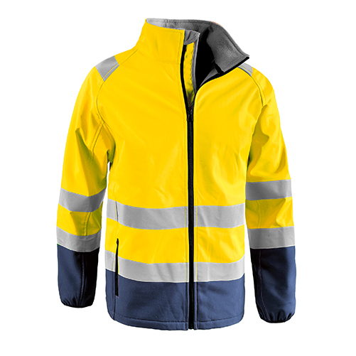 Abbigliamento Personalizzato Giubbino Solarsoft Da Lavoro Softshell Alta  Visibilità Uomo